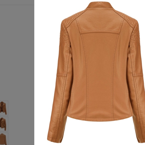 GYK Vegan Moto Jacket - Picture 6 of 10